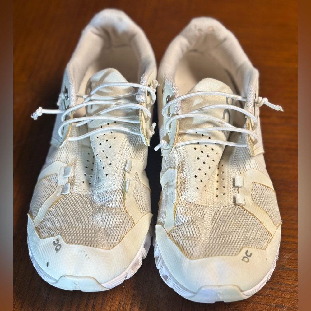 On Running Women's Sneakers - Cream and White